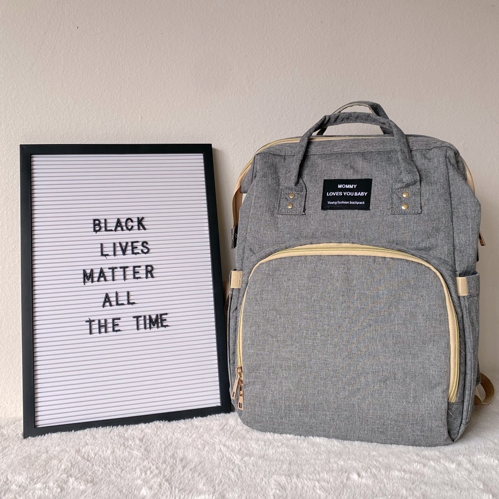 Mommy Loves You Baby 3-in-1 Diaper Bag NWOT